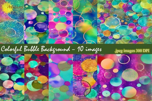 Colorful Bubble Backgrounds: Elevate Your Creative Projects