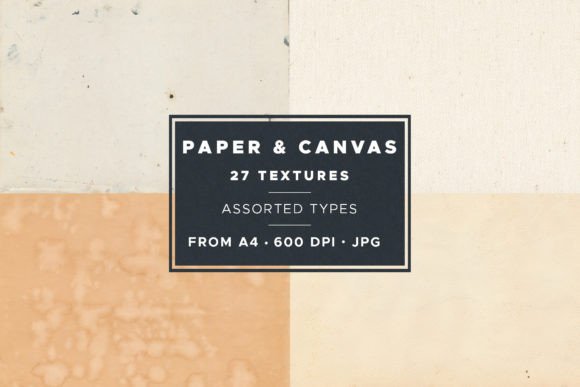 Elevate Your Designs with Authentic Paper & Canvas Textures