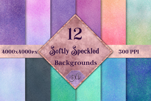 Elevate Your Projects with Softly Speckled Backgrounds