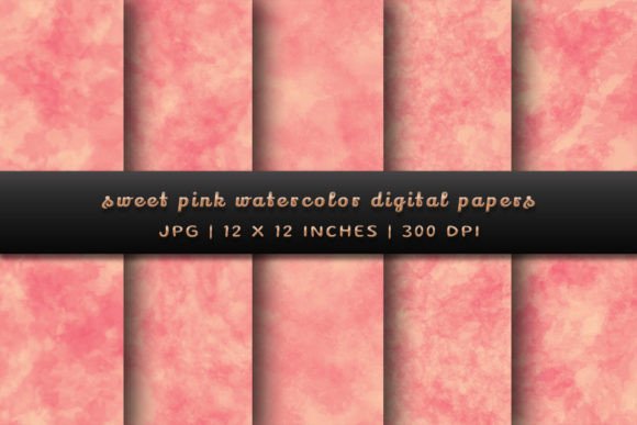 Sweet Pink Watercolor Backgrounds: A Designer's Guide to Whimsical Projects