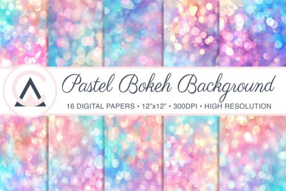 Unlock Soft, Dreamy Aesthetics with Pastel Bokeh Backgrounds