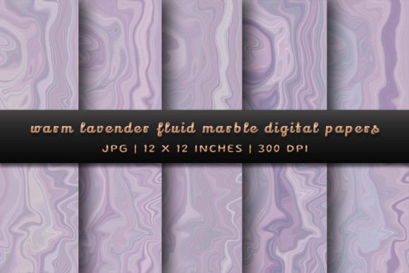 Warm Lavender Fluid Marble Backgrounds: A Designer's Guide