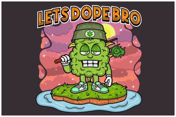 Weed Bud with Fishing Backgrounds: A Deep Dive